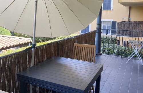 La Croix-Valmer Cabaña | Gîte-Apartamento-Baño privado con bañera-Vista al Jardín