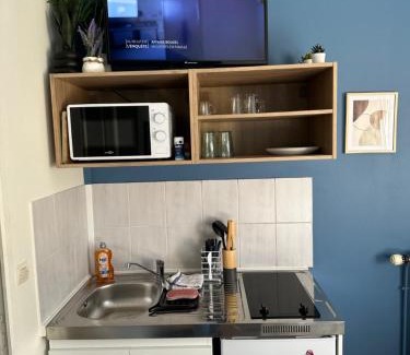 Miroir - Batignolles Apartamento | Les Lilas Gare Centre 2 Pers