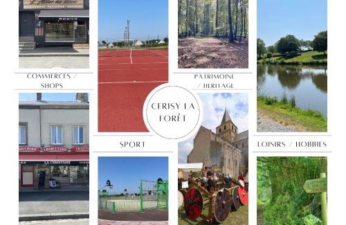 Cerisy-la-Foret Casa | Les Maisons des Halles