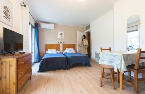 Barbotan-les-Thermes Apartamento | Les Mimosas - App 07 - Appartement Cosy Clim Balcon 1er étage