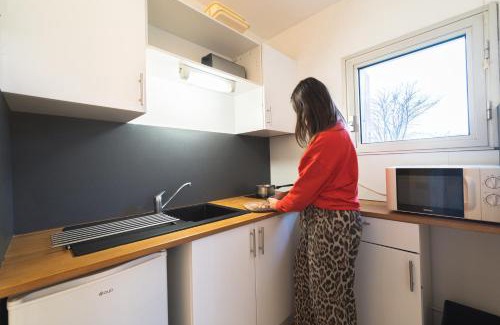 Barbotan-les-Thermes Apartamento | Les Mimosas - App 07 - Appartement Cosy Clim Balcon 1er étage