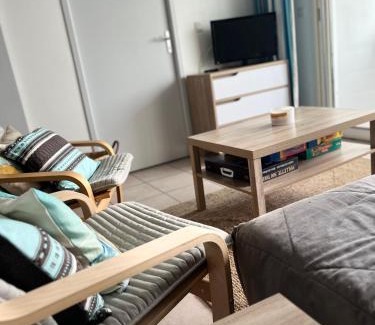 Les Sables d'Olonne Apartamento | Les Pins - 3 pièces - Vue sur piscine - 600m mer - Les Sables d'Olonne