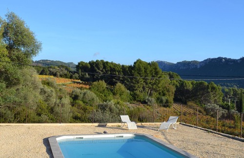 La Cadiere-d'Azur Casa | Hacienda “Les Raisins Bleus”, apartamento con piscina en un lugar ideal para relajarse en Caldière