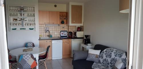 Saint-Georges-de-Didonne Apartamento | Les Rochers de Vallières, Appartement de 35 m2 avec 1 chambre, Terrasses, Jardin 140 m2, Vue panoramique face à l'Océan !