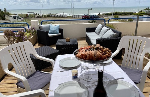 Chateau-d'Olonne Apartamento | APARTAMENTO LES SABLES D'OLONNES 4 personas con terraza y vista al mar real