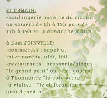 Saint-Urbain-Maconcourt Casa | Les sabots de Jeanne d'Arc