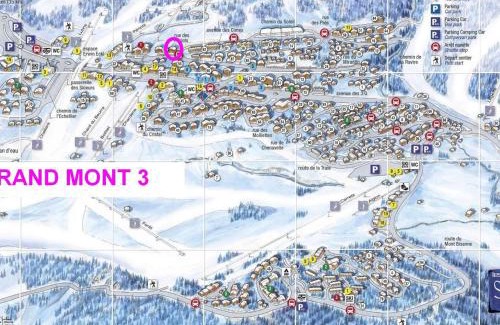 Les Saisies Apartamento | Les Saisies - Studio cabine 4 pers. avec balcon sud - FR-1-293-177
