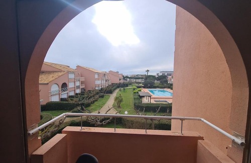 Palavas-les-Flots Apartamento | Les soleillades - Joli appartement avec piscine