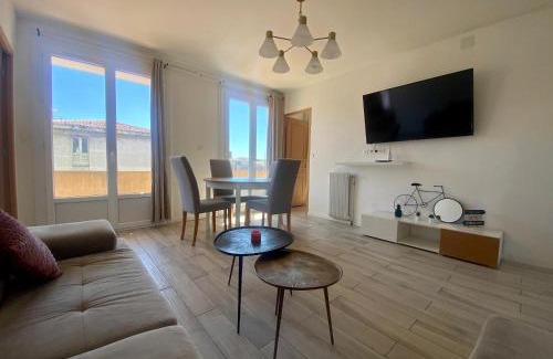 Carcassonne Apartamento | Les terrasses d'iéna - 2 chambres avec parking privé