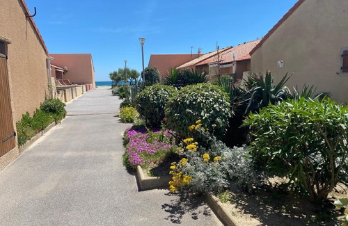 Leucate Casa | Leucate, maison dans village naturiste Eden à 50 m de la plage, 4 personnes