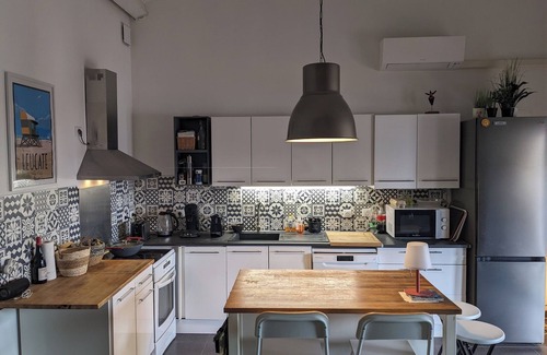 Leucate Casa | Pueblo de Leucate, casa con garaje