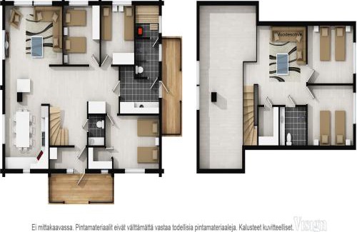 Sirkka Chalet De Esquí | Levillas Kätkänkuja 3 Villas