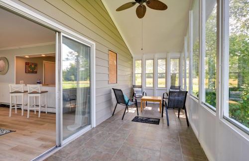 Lexington Casa | Lexington Home with Sunroom about 1 Mi to Lake Huron!