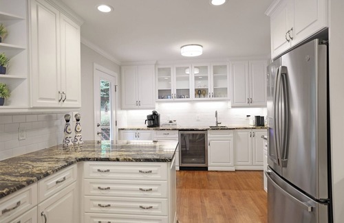 North Garrett Road Casa | Lg Pool House w/ Hot Tub Central to RTP*Pool Open*