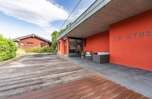 Oberhofen am Thunersee Apartamento | Light-filled studio with panoramic views