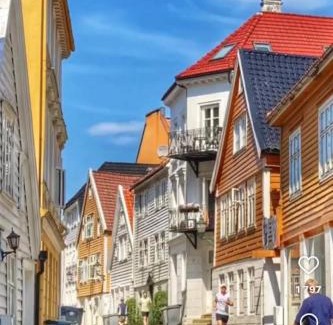 Bergen City Centre Apartamento | Lille Øvregate
