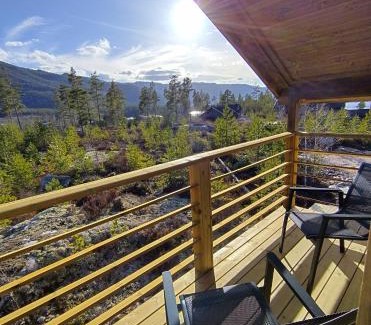 Kviteseid Casa | Lillelørdag Hytte - Stunning Holiday Home with Sauna