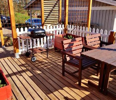Falkenberg Casa | Lillstugan - Centralt och havsnära i lugnt villområde