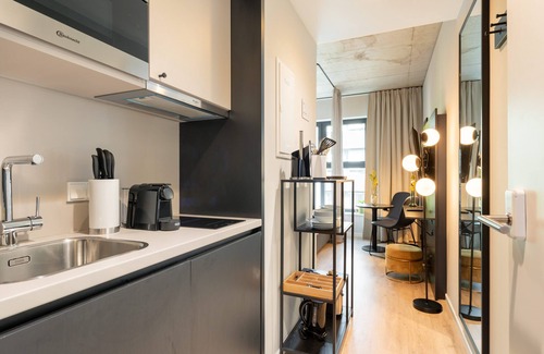 Stadtmitte Apartamento | Limehome Düsseldorf