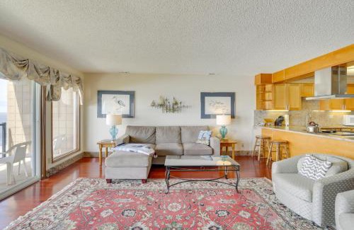 Lincoln Beach Apartamento | Lincoln City Oceanfront Condo, Near Lincoln Beach!
