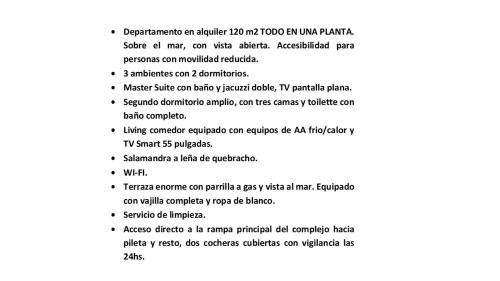 Mar de Las Pampas Apartamento | Linda Bay 223, Mar de las Pampas