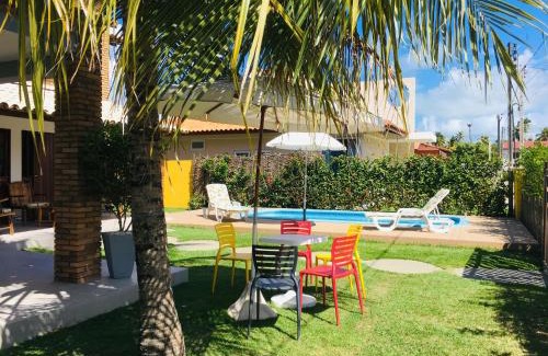 Maceio Casa | Linda casa de praia com piscina e 5 suítes - Ideal para famílias - Hibiscus - Condomínio beira mar