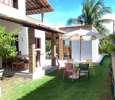 Maceio Casa | Linda casa de praia com piscina e 5 suítes - Ideal para famílias - Hibiscus - Condomínio beira mar
