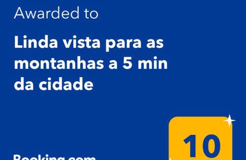 Santo Antonio do Pinhal Casa | Linda vista para as montanhas a 5 min da cidade
