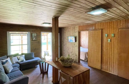 Caraa Chalet De Esquí | Lindo chalé rústico beira-rio com lazer, Caraá/RS