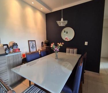 Alto da Boa Vista Apartamento | Lindo Completíssimo Ap 2 quart Cama King Maq Lavar