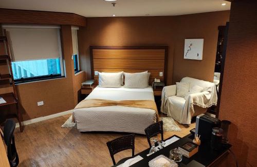 Indianopolis Hotel | Lindo Flat Particular em Moema em incrível Hotel administrado por gestora americana