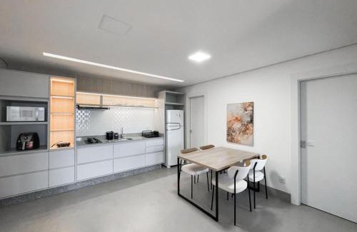Santa Fe Apartamento | Lindo Flat Planejado com Vista Para Cidade