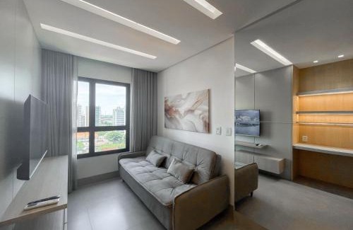 Santa Fe Apartamento | Lindo Flat Planejado com Vista Para Cidade