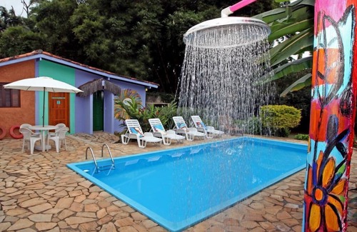 Agua Branca Apartamento | Lindo Quarto Duplo em Ilhabela