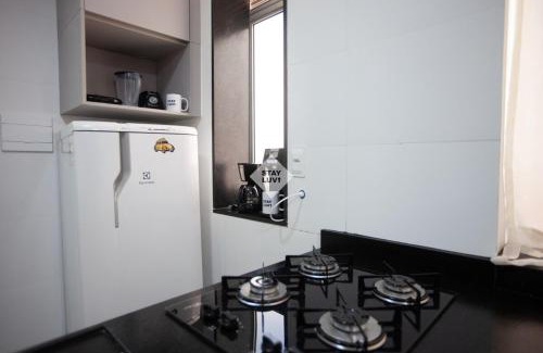 Funcionarios Apartamento | Lindo Studio no coração da Savassi para 4 pessoas