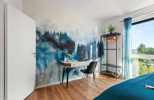 Woerth am Rhein Apartamento | LiT LiVING: Luxus | Box SprIng | Parking | Garten