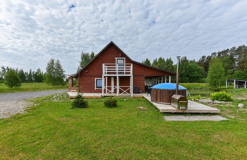 Lankupiai Villa | Villa rústica lituana con sauna, lago y total privacidad rodeada de naturaleza