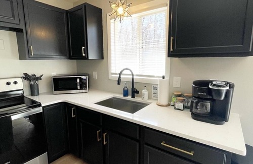 Markey Township Chalet De Esquí | Little Black House 5 Minutes to Higgins Lake