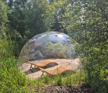 Marybank Chalet De Esquí | Little Getaway in the Highlands, private sauna and stargazing geodome