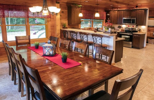 Tazewell Cabina | Little Sycamore Creek Landing - Vistas privadas de la cabaña frente al lago Norris
