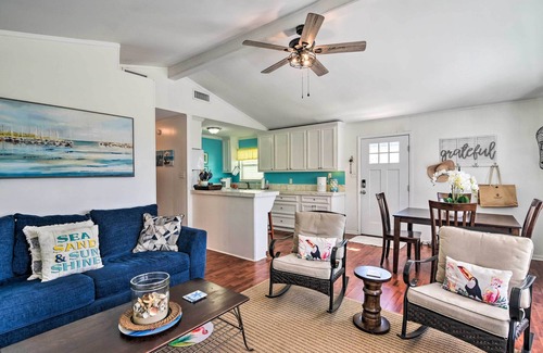 Terramar Beach Casa | Lively Galveston Home w/ Deck & Beach Views!