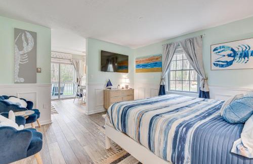 Wells Apartamento | Livin Wells Retreat, 2 Mi to Drakes Island Beach