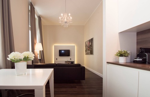Karlstadt Apartamento | Living am Carlsplatz