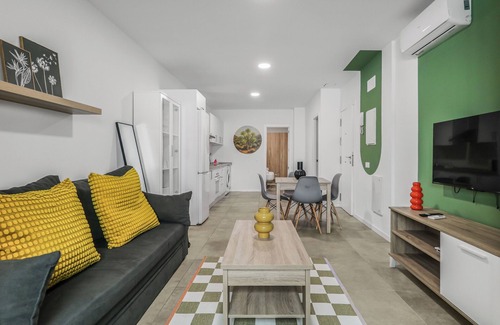 Vecindario Apartamento | Living Central Stay Verol
