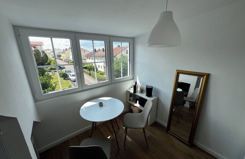Besigheim Apartamento | Living with breathtaking views over Besigheim, pure relaxation & nature