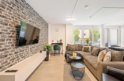 Pforzheim Apartamento | LIVINGLike-Apartment - Central & Spacious with Balkony & Garage, Coffee - 103m2