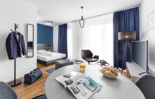 Bad Homburg v.d. Hoehe Apartamento | Livingroom Bad Homburg Boardinghouse