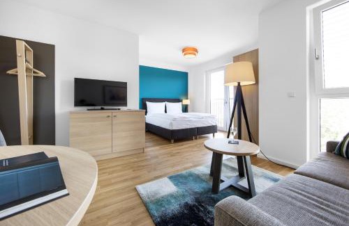 Bad Homburg v.d. Hoehe Apartamento | Livingroom Bad Homburg Boardinghouse