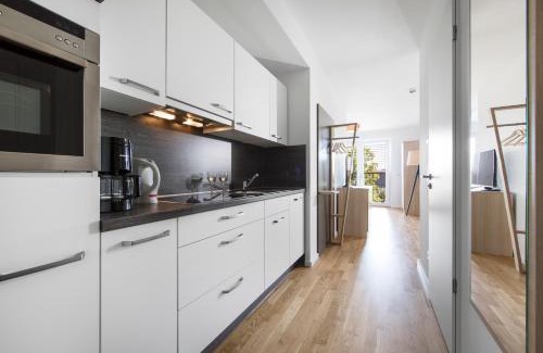 Bad Homburg v.d. Hoehe Apartamento | Livingroom Bad Homburg Boardinghouse