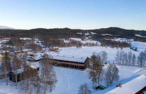 Ljusnedal Apartamento | Ljusnedal lägenhet med golf, paddel, fiske och skidåkning